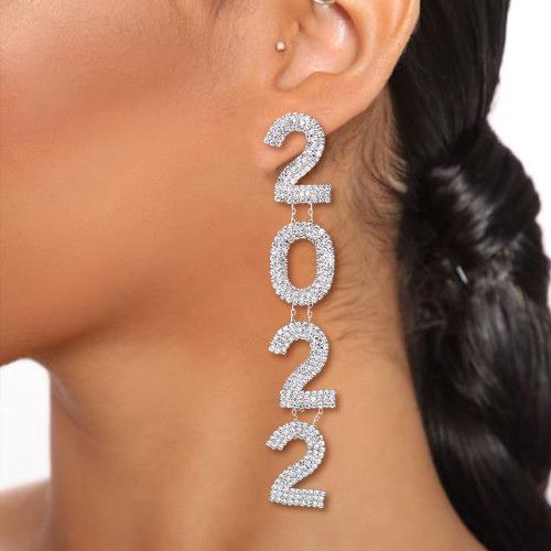 2022 Vintage Personality Numbers Earrings