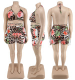 Summer 2022 Plus Size Print Sexy Swimsuit Set