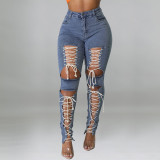 summer string sexy jeans