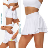 2022 summer leisure sports skirt  two-piece suit (with lining)