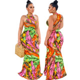 2022 Summer Hawaiian Print Dress