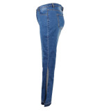 2022 Plus Size Slim Fit Stretch Micro-Flare Jeans