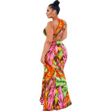 2022 Summer Hawaiian Print Dress