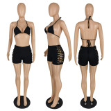 Summer Bikini Split Swimsuit Two Piece Set
