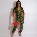 2022 Classic Cargo Pants Multi-pocket Micro-Stretch Fabric Casual Jumpsuit