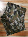 Summer Stretch Camouflage   Slim Shorts Jeans