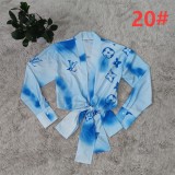 Tied casual personalized shirt