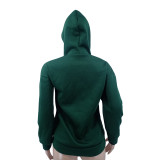 High quality urban fashion long sleeve hooded casual personalized sweater T-shirt