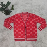 V-neck shows thin fashion temperament knitted cardigan sweater coat