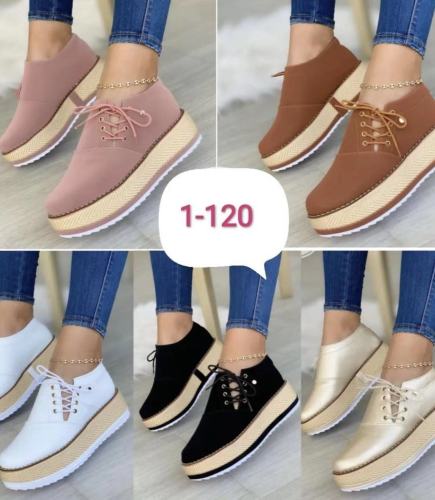 Large size low-top thick bottom inner heightening casual women's shoes muffin slip-on women's shoes