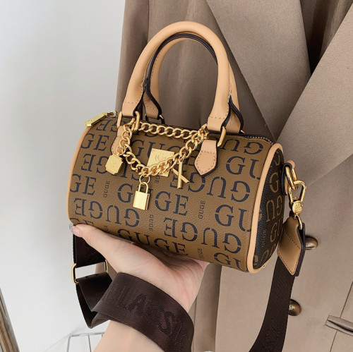 2022 high-end handbag wide shoulder strap messenger bag