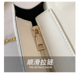 2022 texture diamond popular shoulder bag ins chain messenger bag