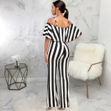 Sexy Fashion Strap Tube Top Women's Jumpsuit