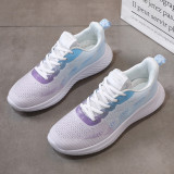 ultra-light and explosive flying woven sneakers women's casual shoes