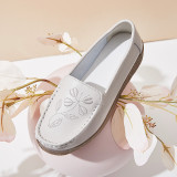 All-match casual flat mother shoes fashion all-match casual loafers 35-41
