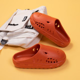 Explosive net red shark hole shoes