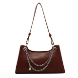 Fashion all-match messenger bag high-quality texture zipper portable small square bag