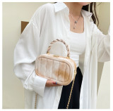 Small square bag fashionable fresh trend autumn one shoulder messenger bag
