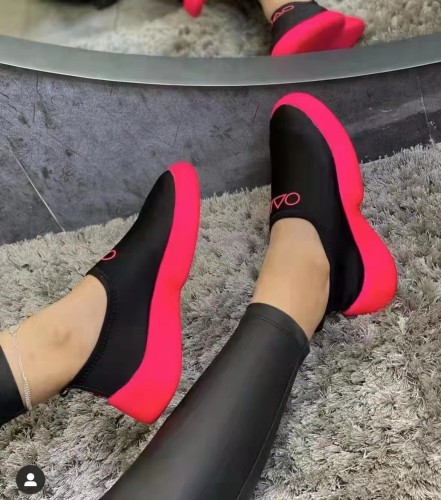 2022 Candy Color Lightweight Breathable Sports Platform Shoes