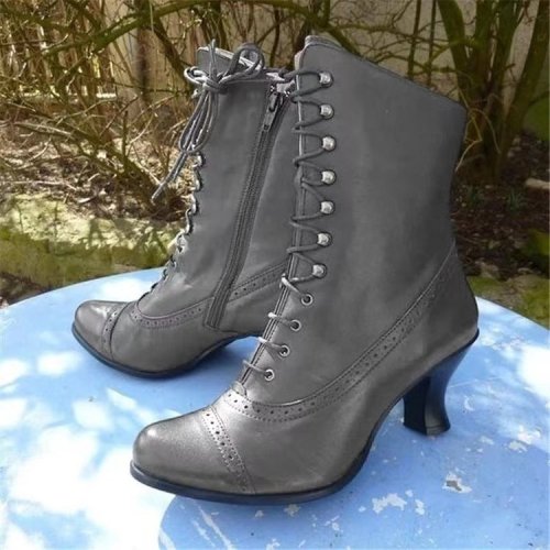 autumn winter plus size ankle boots british style low heel martin boots