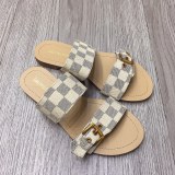 Fashion women's shoes hollow slippers large