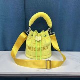 Vintage bucket bag bucket bag fashion simple hand-held messenger bag