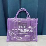 Trendy PVC Ladies Beach Bag Letter Large Capacity Holder special handbag
