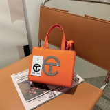 Fashion diamond-encrusted tote bag candy color niche shoulder messenger bag trend