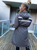 Elegant commuter trench coat Double-layer large coat