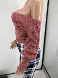 Cute Various ways to wear backless strapless sweater top