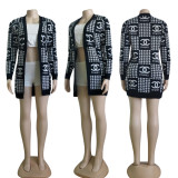 Temperament commuter thin knitted cardigan sweater jacket