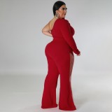 Plus size wholesale women's clothing sources sexy hot drill jumpsuit