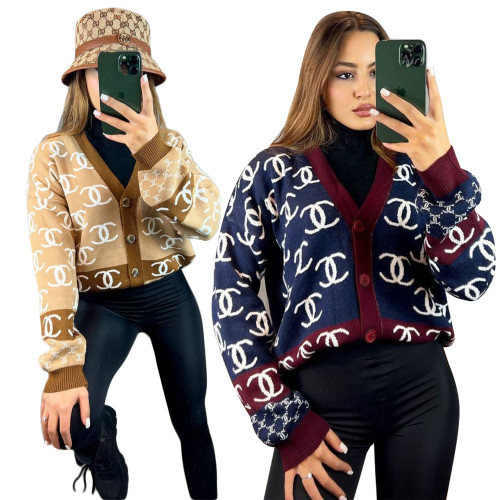Fashion simple temperament commuter ladies sweater