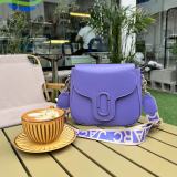 Candy color texture crossbody bag simple and versatile small fresh commuter single shoulder bag