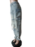 Hot Sale Multi-Pocket Pants Vintage Casual Multi-Pocket Pants