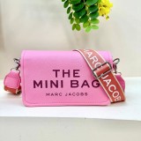 Solid color minimalist niche ins handbag
