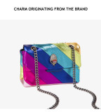 Rainbow Women's Chain Crossbody Bag Eagle Head Bag Shoulder Bag Small Bag