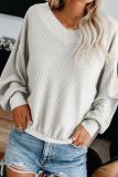 White Our Country Roads Thermal Top