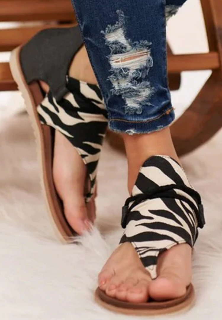 zebra print bottoms