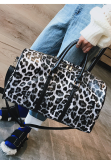White Leopard Weekender Bag MOQ 3PCS