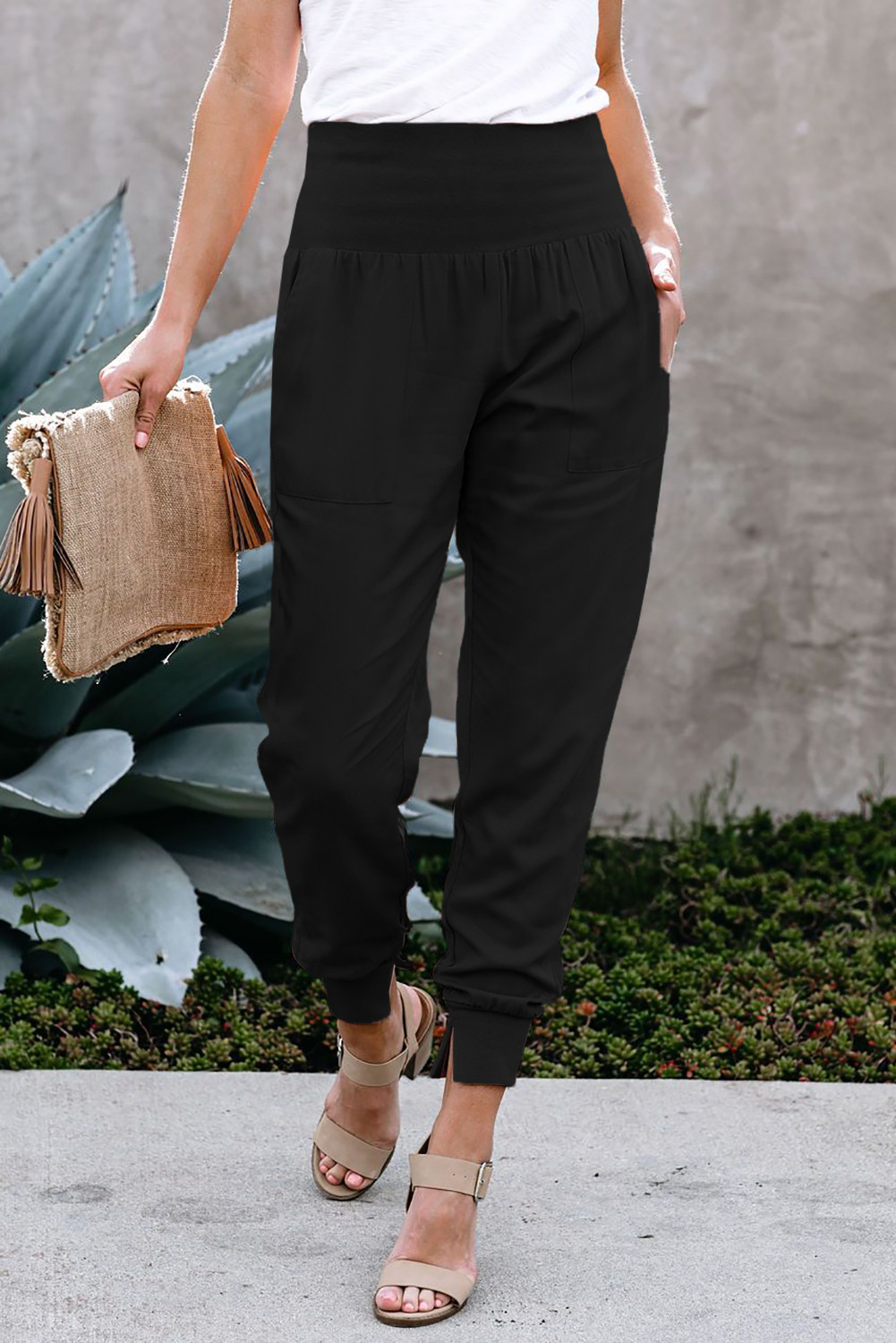 m&s ladies joggers with pockets