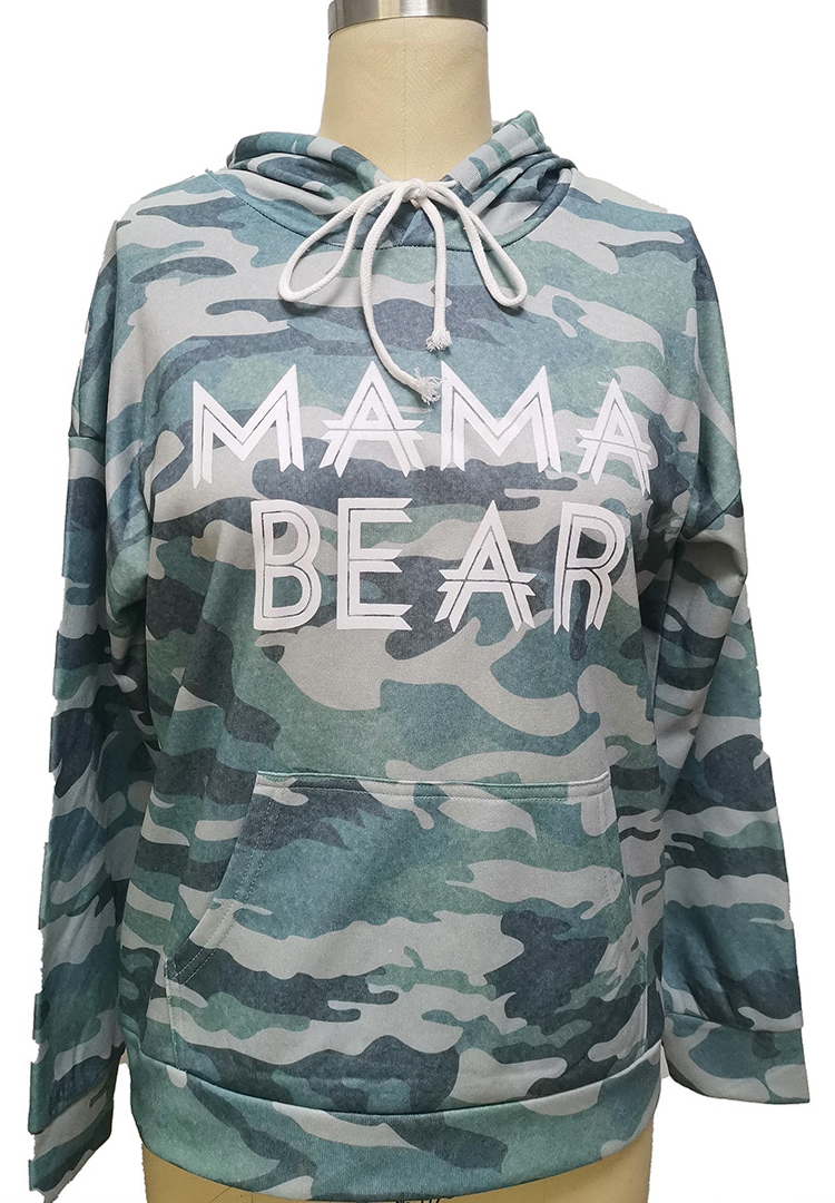 mama bear camo sweatshirt