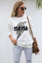 Mama Flash Leopard Graphee Sweatshirts