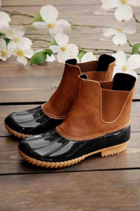 Solid Waterproof Boots