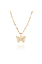 Butterfly Tassel Necklace MOQ 5pcs