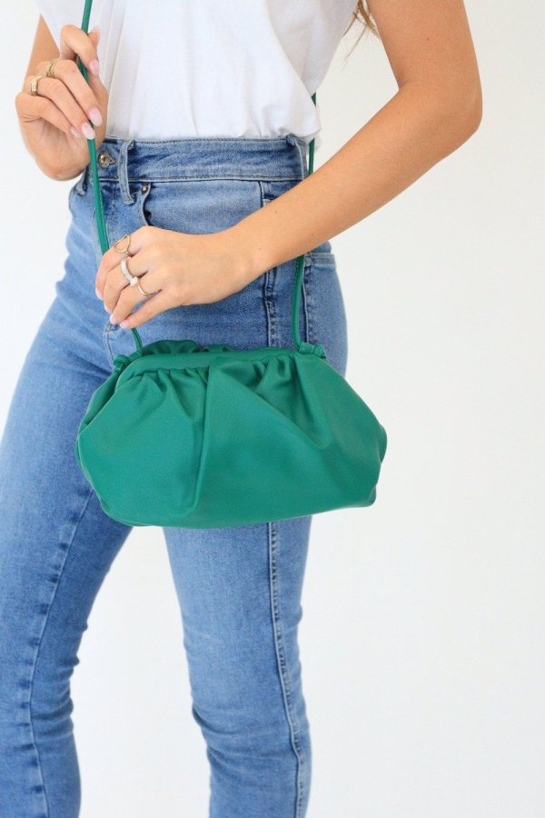 Green Clutch Crossbody Bags