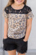 Kids Leopard Lace Up Top by Crazy Train
