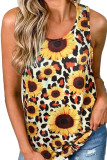 Sunflower Twisted Tank Top