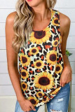 Sunflower Twisted Tank Top