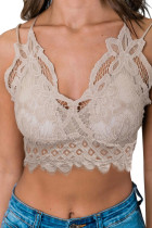 Khaki Lace Bralette with Lining